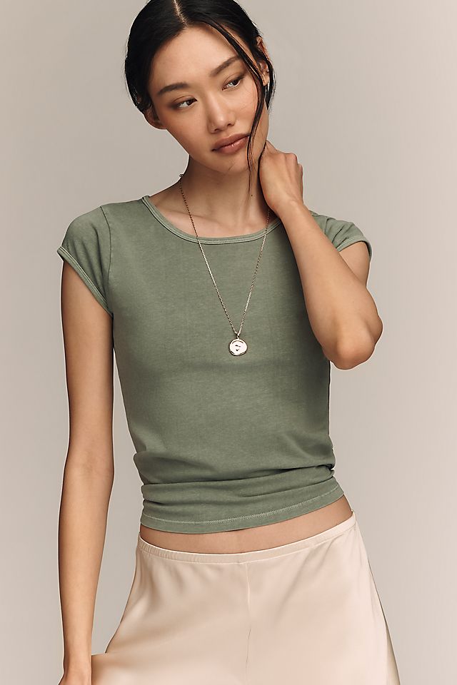 Pilcro Women's Cotton Classic Tee