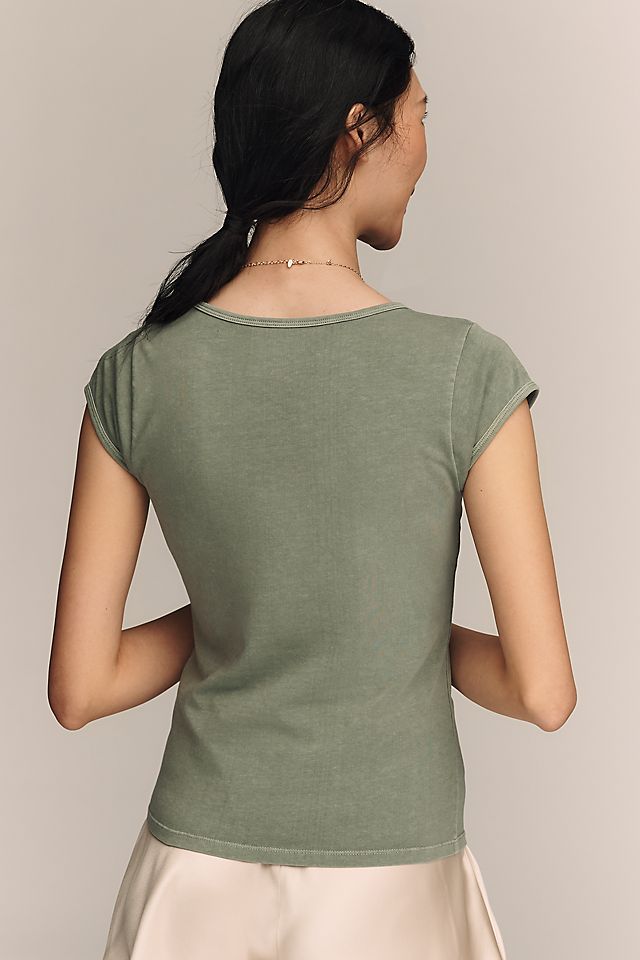 Pilcro Women's Cotton Classic Tee