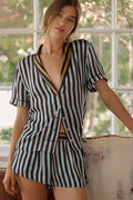 LyreBird Women's Neela Silky Pajama Shorts